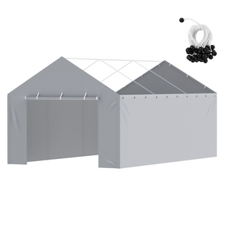 VEVOR Carport Seitenwand 12 × 20 ft